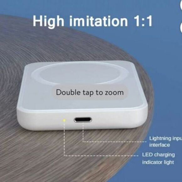 MagSafe Magnetic Wireless Portable 10000mAh Wireless Charger Power Bank - Picture 5 of 6